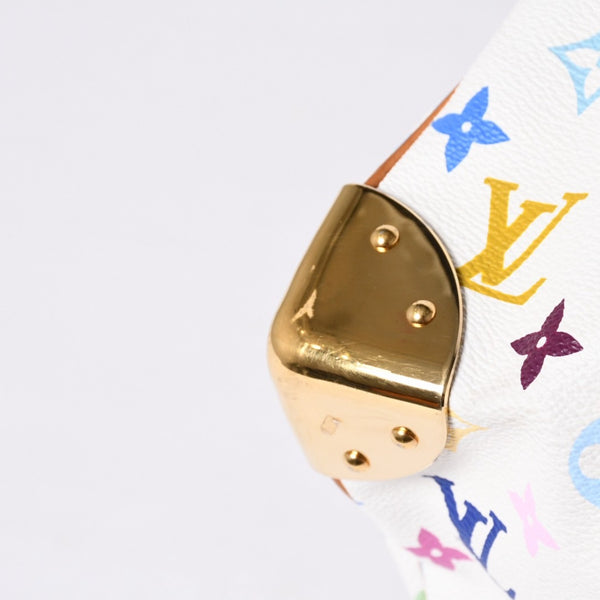 LOUIS VUITTON Speedy 30 Handbag M92643 Monogram Multicolor Takashi Murakami White Good Condition Used 4a000814