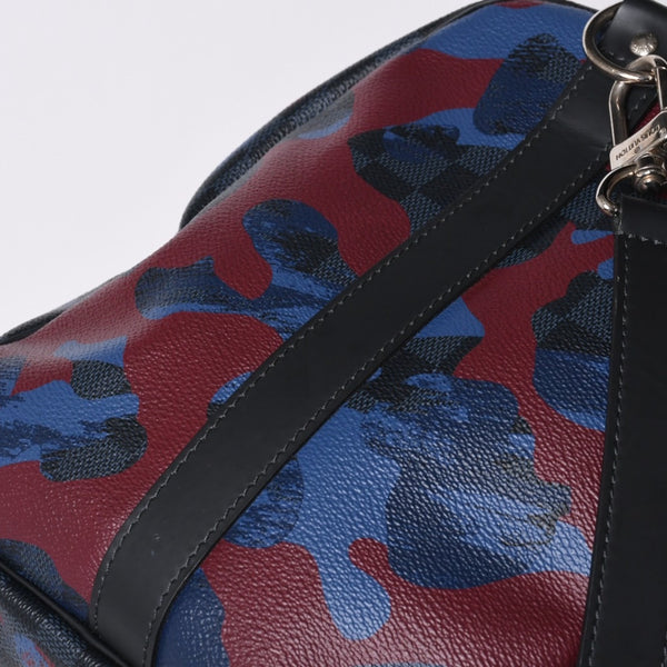 新品同様 LOUIS VUITTON ルイヴィトン ダミエコバルト カモフラージュ キーポル バンドリエール45 N41513 中古 4a000701