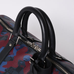 新品同様 LOUIS VUITTON ルイヴィトン ダミエコバルト カモフラージュ キーポル バンドリエール45 N41513 中古 4a000701