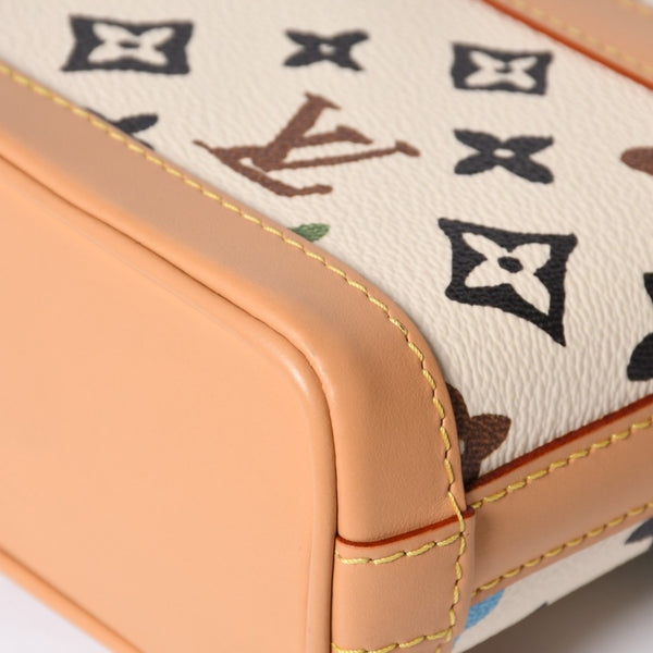 極美品 LOUIS VUITTON ルイヴィトン タイラー モノグラムクラギー エンベロップ ウェアラブル ウォレット クリーム M83346 中古 4a000703