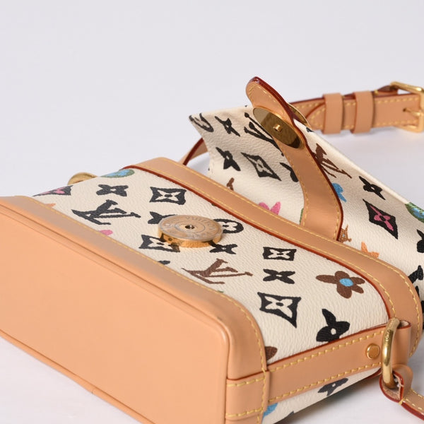 極美品 LOUIS VUITTON ルイヴィトン タイラー モノグラムクラギー エンベロップ ウェアラブル ウォレット クリーム M83346 中古 4a000703
