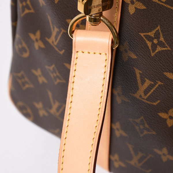 極美品 LOUIS VUITTON ルイヴィトン ボストンバッグ キーポルバンドリエール45 モノグラム M41418 ブラウン ゴールド金具 中古 4a007153