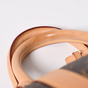 極美品 LOUIS VUITTON ルイヴィトン ボストンバッグ キーポルバンドリエール45 モノグラム M41418 ブラウン ゴールド金具 中古 4a007153