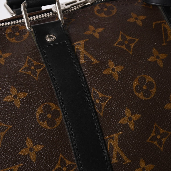 極美品 LOUIS VUITTON ルイヴィトン ボストンバッグ キーポルバンドリエール45 モノグラム M41418 ブラウン ゴールド金具 中古 4a007153