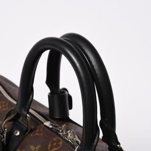 極美品 LOUIS VUITTON ルイヴィトン ボストンバッグ キーポルバンドリエール45 モノグラム M41418 ブラウン ゴールド金具 中古 4a007153