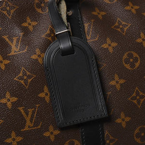極美品 LOUIS VUITTON ルイヴィトン ボストンバッグ キーポルバンドリエール45 モノグラム M41418 ブラウン ゴールド金具 中古 4a007153