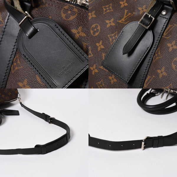 極美品 LOUIS VUITTON ルイヴィトン ボストンバッグ キーポルバンドリエール45 モノグラム M41418 ブラウン ゴールド金具 中古 4a007153