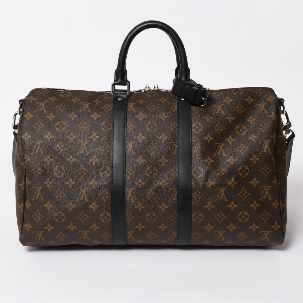 極美品 LOUIS VUITTON ルイヴィトン ボストンバッグ キーポルバンドリエール45 モノグラム M41418 ブラウン ゴールド金具 中古 4a007153