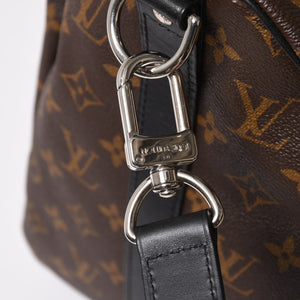 極美品 LOUIS VUITTON ルイヴィトン ボストンバッグ キーポルバンドリエール45 モノグラム M41418 ブラウン ゴールド金具 中古 4a007153