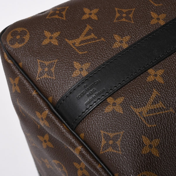 極美品 LOUIS VUITTON ルイヴィトン ボストンバッグ キーポルバンドリエール45 モノグラム M41418 ブラウン ゴールド金具 中古 4a007153