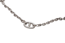 Load image into Gallery viewer, HERMES エルメス シェーヌダンクル ロング ネックレス 新型 ファランドール 10ポイントチャーム 20C049831 Ag925 71.7g 美品 中古 4b000778