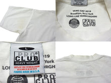 画像をギャラリービューアに読み込む, PRO CLUB プロクラブ × A$AP YAMS エイサップヤムズ YAMS DAY 2019 エアブラシ 半袖Tシャツ サイズL ストリッパー 良品 中古 4b000079