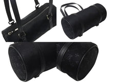 Load image into Gallery viewer, LOUIS VUITTON ルイヴィトン リトルパピヨン ハンドバッグ M92352 モノグラム サテン レザー ブラック シルバー金具 美品 中古 4b000817