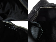 Load image into Gallery viewer, LOUIS VUITTON ルイヴィトン リトルパピヨン ハンドバッグ M92352 モノグラム サテン レザー ブラック シルバー金具 美品 中古 4b000817