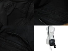 画像をギャラリービューアに読み込む, BALENCIAGA バレンシアガ ルカゴールXS ショルダーバッグ 719065 2020S ブラック ラムスキン シルバー金具 美品 中古 4b000843