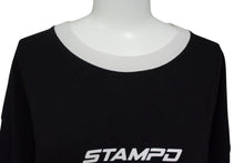 画像をギャラリービューアに読み込む, STAMPD LA スタンプド フロントロゴ ストラップ 半袖Tシャツ ブラック サイズM コットン 美品 中古 4b000897
