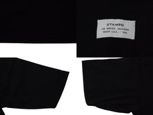 画像をギャラリービューアに読み込む, STAMPD LA スタンプド フロントロゴ ストラップ 半袖Tシャツ ブラック サイズM コットン 美品 中古 4b000897