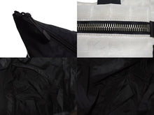 Load image into Gallery viewer, CHANEL シャネル スポーツライン リュック デイパック 2way ブラック ホワイト ナイロン キャンバス 美品 中古 4b000969