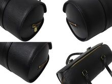 Load image into Gallery viewer, 極美品 LOUIS VUITTON ルイヴィトン スフロ ハンドバッグ M52862 エピ レザー ブラック ゴールド金具 中古 4b000986