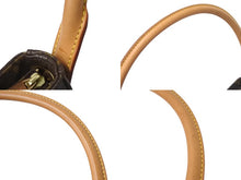 Load image into Gallery viewer, 極美品 LOUIS VUITTON ルイヴィトン ルーピングMM ハンドバッグ M51146 モノグラム ゴールド金具 ブラウン 中古 4b000996