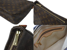Load image into Gallery viewer, 極美品 LOUIS VUITTON ルイヴィトン ルーピングMM ハンドバッグ M51146 モノグラム ゴールド金具 ブラウン 中古 4b000996