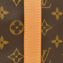 画像をギャラリービューアに読み込む, LOUIS VUITTON ルイヴィトン キーポル バンドリエール45 ボストンバッグ M41418 モノグラム ブラウン ゴールド金具 美品 中古 4b010060