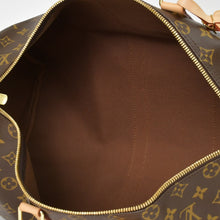 画像をギャラリービューアに読み込む, LOUIS VUITTON ルイヴィトン キーポル バンドリエール45 ボストンバッグ M41418 モノグラム ブラウン ゴールド金具 美品 中古 4b010060