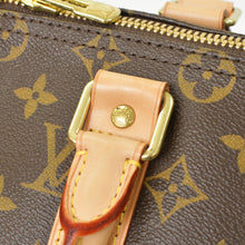 画像をギャラリービューアに読み込む, LOUIS VUITTON ルイヴィトン キーポル バンドリエール45 ボストンバッグ M41418 モノグラム ブラウン ゴールド金具 美品 中古 4b010060