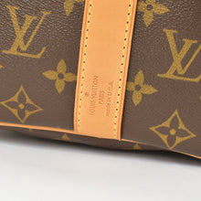 画像をギャラリービューアに読み込む, LOUIS VUITTON ルイヴィトン キーポル バンドリエール45 ボストンバッグ M41418 モノグラム ブラウン ゴールド金具 美品 中古 4b010060