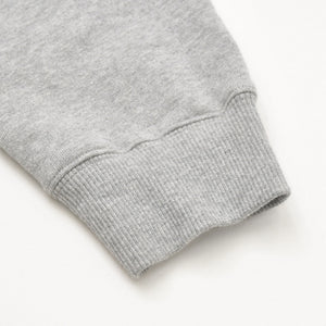Like new MIU MIU Logo embroidered sweatshirt with cropped collar MJL869 S size Gray cut-off cropped Used 4a007930