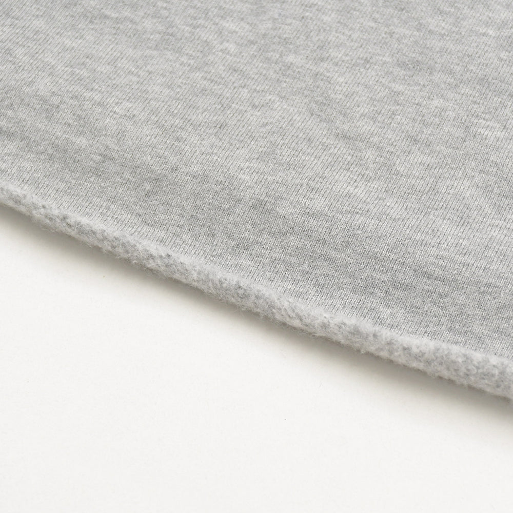 Like new MIU MIU Logo embroidered sweatshirt with cropped collar MJL869 S size Gray cut-off cropped Used 4a007930