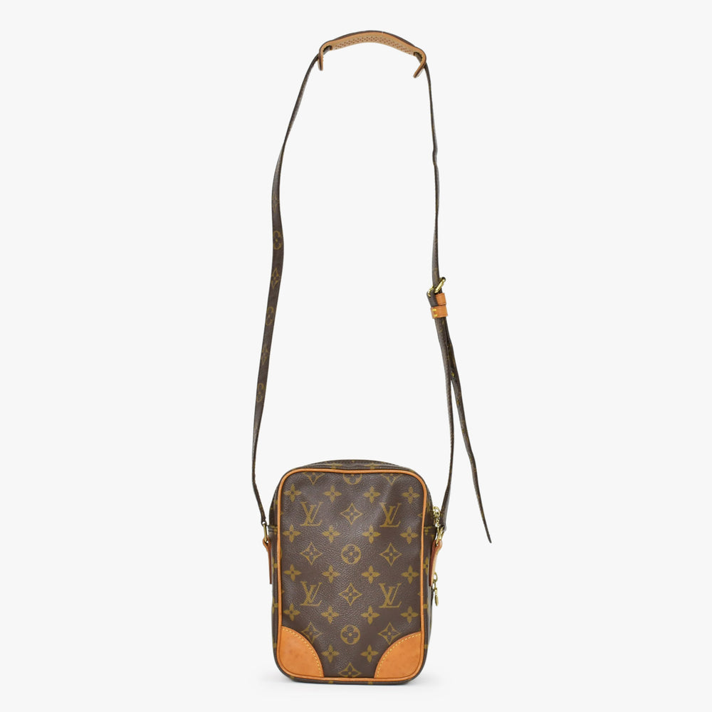 LOUIS VUITTON Amazon Shoulder Bag M45236 Monogram PVC Leather Brown Good Condition Used 4b010188