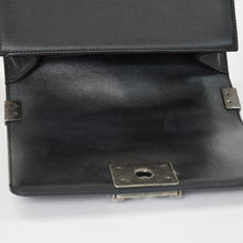 画像をギャラリービューアに読み込む, CHANEL シャネル ボーイシャネル20 チェーンショルダーバッグ A67085 23番台 ココマーク ツイード レザー ブラック 美品 中古 4b010203