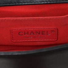 画像をギャラリービューアに読み込む, CHANEL シャネル ボーイシャネル20 チェーンショルダーバッグ A67085 23番台 ココマーク ツイード レザー ブラック 美品 中古 4b010203