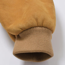 画像をギャラリービューアに読み込む, 極美品 PRADA プラダ シアリングボンバージャケット 58A086 1ZXR F036F レザー ムートン コニャク ブラウン シルバー 金具 サイズ 36 中古 4b010217