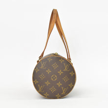 画像をギャラリービューアに読み込む, LOUIS VUITTON ルイヴィトン パピヨン30 ハンドバッグ M51385 筒型 モノグラムキャンバス ブラウン 美品 中古 4b010374