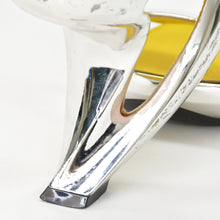 画像をギャラリービューアに読み込む, Julian Hakes ジュリアン ヘイクス モヒート サンダル ハイヒール サイズ36 ポリカーボネイト シルバー イエロー 良品 中古 4b010381