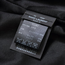 画像をギャラリービューアに読み込む, SAINT LAURENT PARIS サンローランパリ フリンジ ライダースジャケット 455748 Y5QM2 イタリア製 やぎ革 ベージュ シルバー金具 サイズF34 美品 中古 4b010476