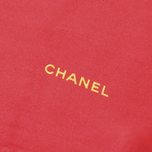 画像をギャラリービューアに読み込む, CHANEL シャネル スカーフ バンダナ ココマーク ハンカチ 80cm レッド シルク 美品 中古 4b010484