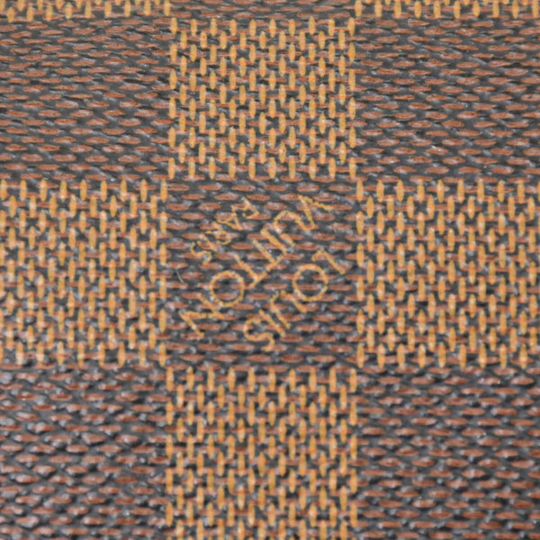 極美品 LOUIS VUITTON ルイヴィトン ハンドバッグ ドラム型 筒状 ダミエ パピヨン26 N51304 ブラウン ゴールド金具 中古 4b010711