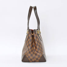 画像をギャラリービューアに読み込む, LOUIS VUITTON ルイヴィトン ハムステッドPM ハンドバッグ ブラウン N51205 ダミエ ゴールド金具 美品 中古 4b010734