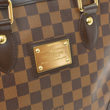 画像をギャラリービューアに読み込む, LOUIS VUITTON ルイヴィトン ハムステッドPM ハンドバッグ ブラウン N51205 ダミエ ゴールド金具 美品 中古 4b010734
