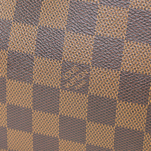 LOUIS VUITTON ルイヴィトン ハムステッドPM ハンドバッグ ブラウン N51205 ダミエ ゴールド金具 美品 中古 4b010734