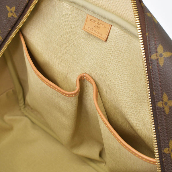 LOUIS VUITTON ルイヴィトン モノグラム ドーヴィル ハンドバッグ M47270 ブラウン ロゴ 鞄 良品 中古 4b010791