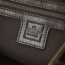 画像をギャラリービューアに読み込む, [USED/中古]FENDI フェンディ ハンドバッグ ハンドバッグ ブラウン レザー キャンバス 2211 26923 089　 シルバー金具 Bランク 中古 4b010826