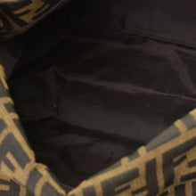 画像をギャラリービューアに読み込む, [USED/中古]FENDI フェンディ ハンドバッグ ハンドバッグ ブラウン レザー キャンバス 2211 26923 089　 シルバー金具 Bランク 中古 4b010826