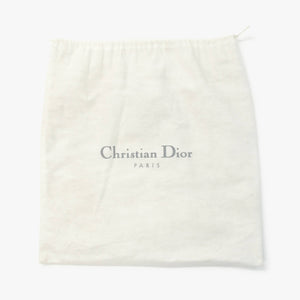 CHRISTIAN DIOR クリスチャンディオール マリスパール 2WAYバッグ ハンドバッグ ショルダーバッグ ベージュ シルバー金具 美品 中古 4b010830