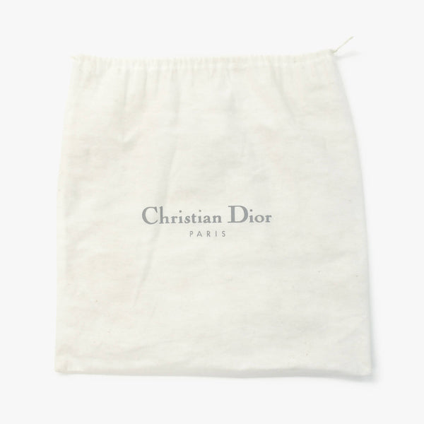 CHRISTIAN DIOR クリスチャンディオール マリスパール 2WAYバッグ ハンドバッグ ショルダーバッグ ベージュ シルバー金具 美品 中古 4b010830