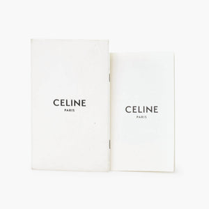 極美品 CELINE セリーヌ バーティカルカバスモール 2WAY トートバッグ 189813XBA ブルー セラドン カーフスキン ゴールド金具 中古 4b010841