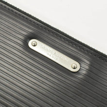 画像をギャラリービューアに読み込む, SAINT LAURENT サンローラン クラッチバッグ TGR462361-0517 レザー ブラック シルバー金具 美品 中古 4b010843